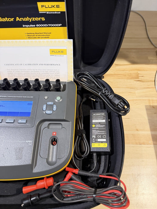 FLUKE IMPULSE 7000DP ANALYZER W/ LEADS & ACCESSORIES (FREE SHIPPING) TESTED