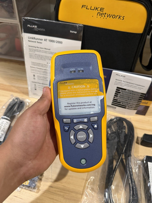FLUKE NETWORKS LINKRUNNER AT-2000 AUTO TESTER KIT (NEW FACTORY SEALED) RARE