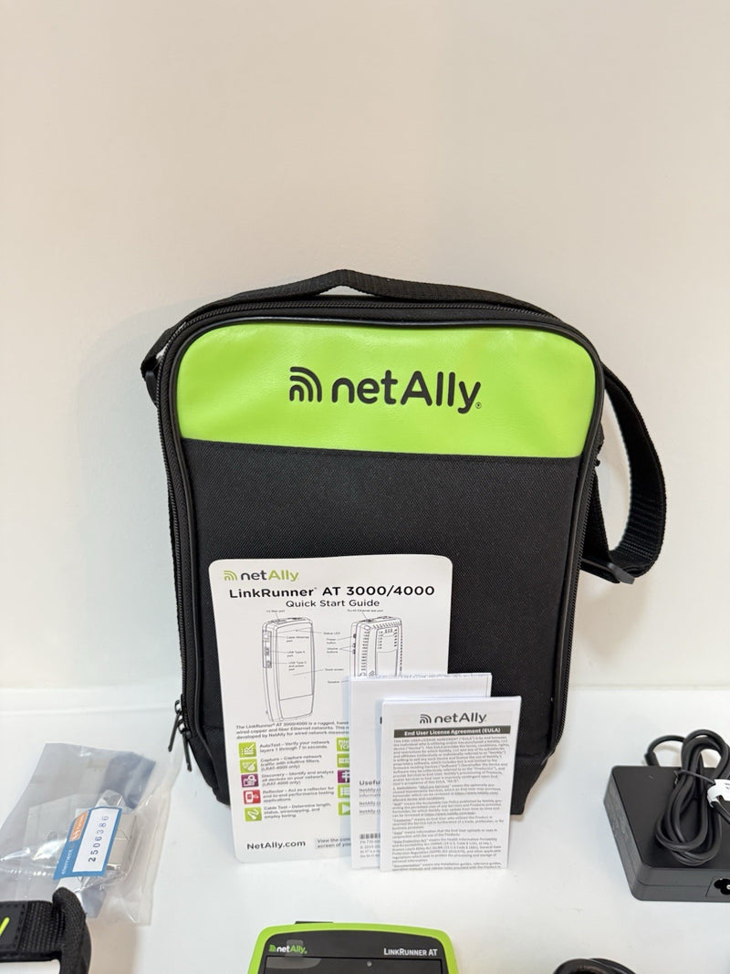 NETALLY LINKRUNNER AT 3000 CABLE TESTER &