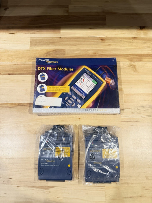 FLUKE NETWORKS DTX-SFM2 FIBER MODULE (NEW SEALED) FREE SHIPPING
