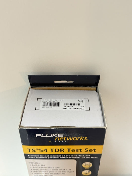 FLUKE NETWORKS TS54 TDR TEST SET (NEW FACTORY SEALED) SHIPS FAST
