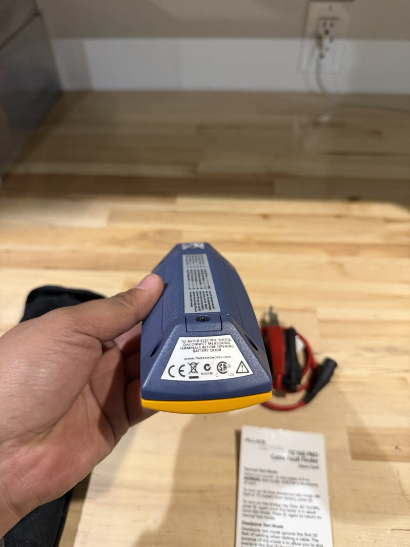 FLUKE NETWORKS TS 100 PRO CABLE FAULT FINDER TESTED