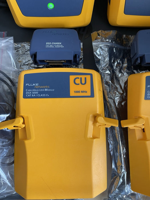 FLUKE NETWORKS DSX-5000 VERSIV CAT6A CABLE CERTIFIER TESTER KIT