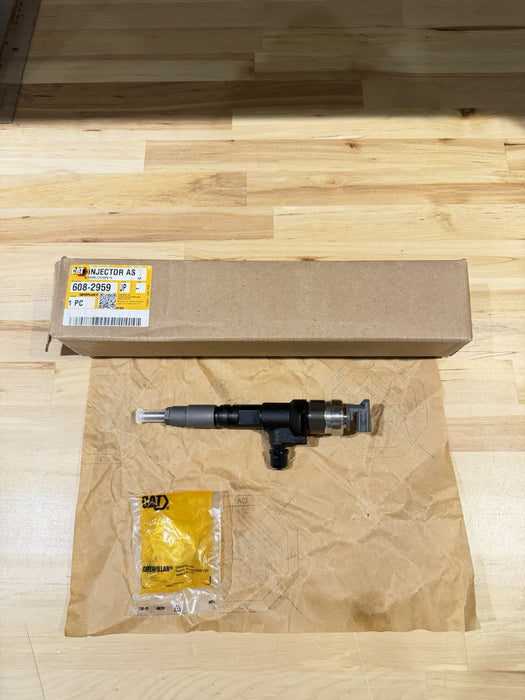 CAT 608-2959 DIESEL INJECTOR (NEW FACTORY SEALED) - GENUINE OEM