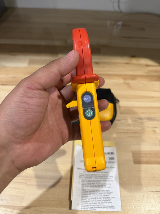 FLUKE 360 LEAKAGE CLAMP W/ BAG & MANUAL-SHIPS FAST