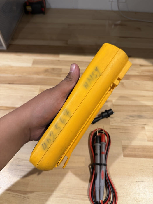 FLUKE 289 TRUE RMS ELECTRONIC LOGGING DIGITAL MULTIMETER W/ LEADS & CLIPS #8