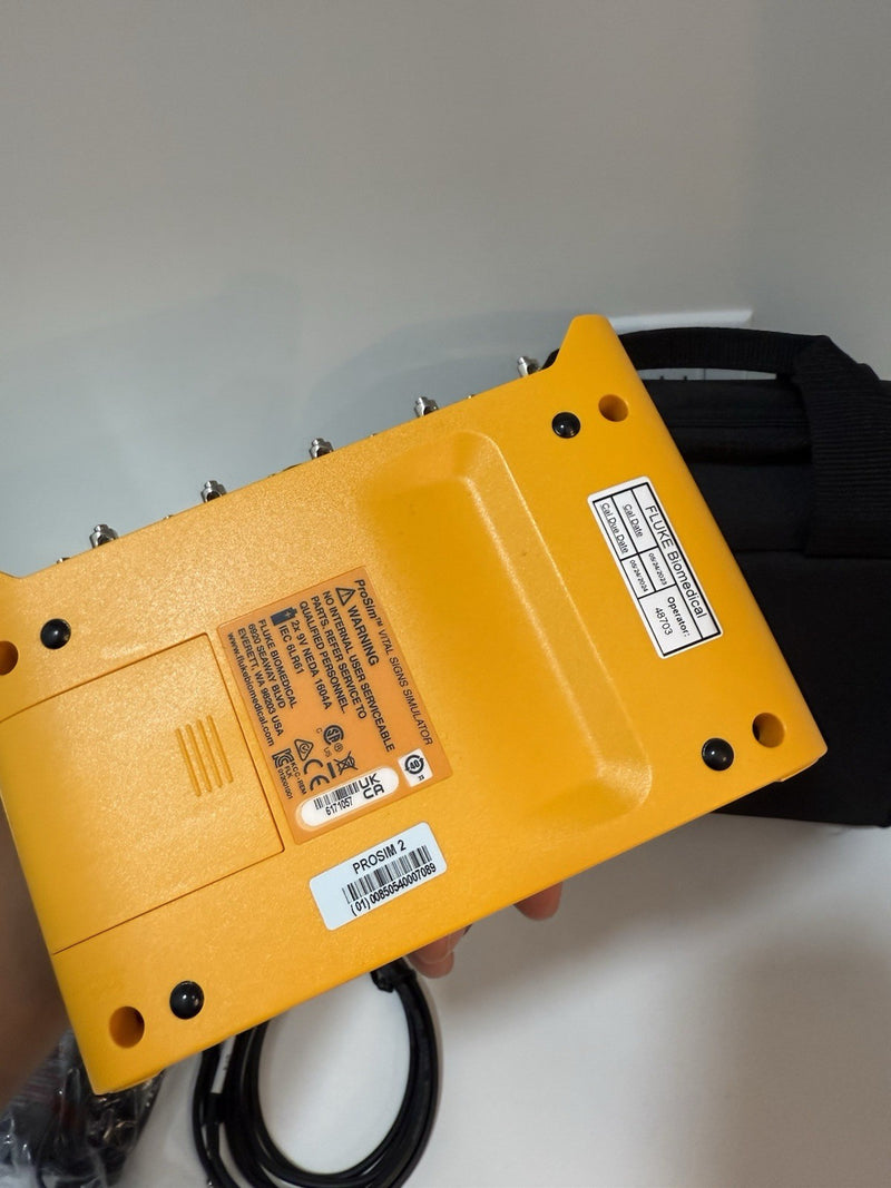 FLUKE BIOMEDICAL PROSIM 2 VITAL SIGNS SIMULATOR WITH CHARGEE CALIBRATED 2024