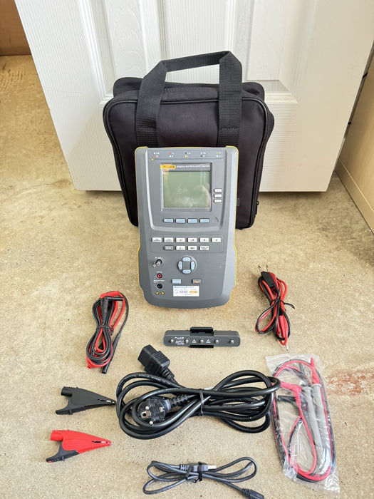 FLUKE ESA615 EU 230V ELECTRICAL SAFETY ANALYZER CALIBRATED 2024