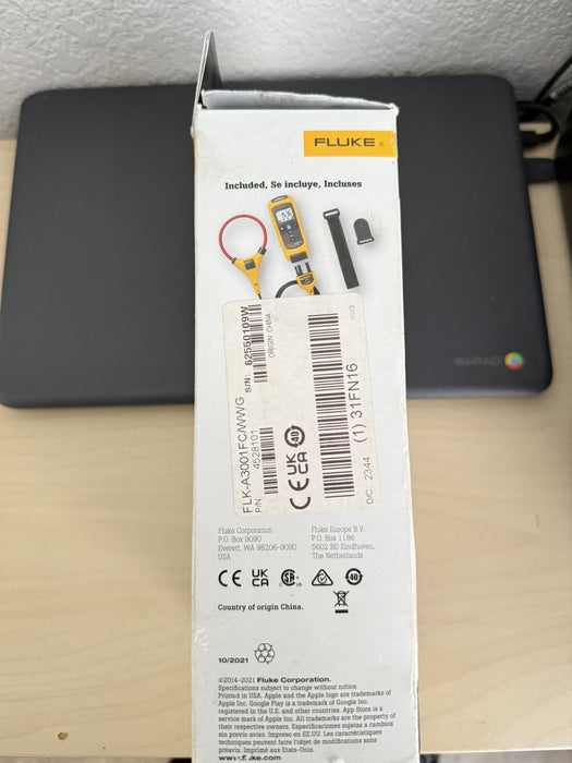 FLUKE A3001 FC WIRELESS iFLEX AC CURRENT MODULE (NEW SEALED)