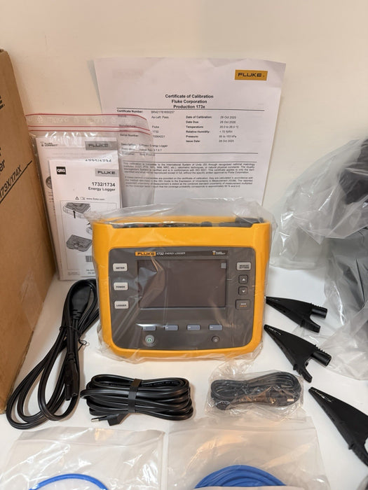 FLUKE 1732/EUS ENERGY LOGGER (NEW FACTORY BOX) CALIBRATED 2026- SHIPS FAST