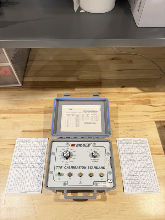 MEGGER AVO BIDDLE 550555 TTR CALIBRATION STANDARD (TESTED) FREE SHIPPING