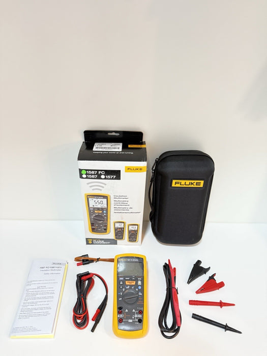FLUKE 1587 FC 2 IN 1 HANDHELD DIGITAL INSULATION MULTIMETER (FACTORY SEALED) NEW