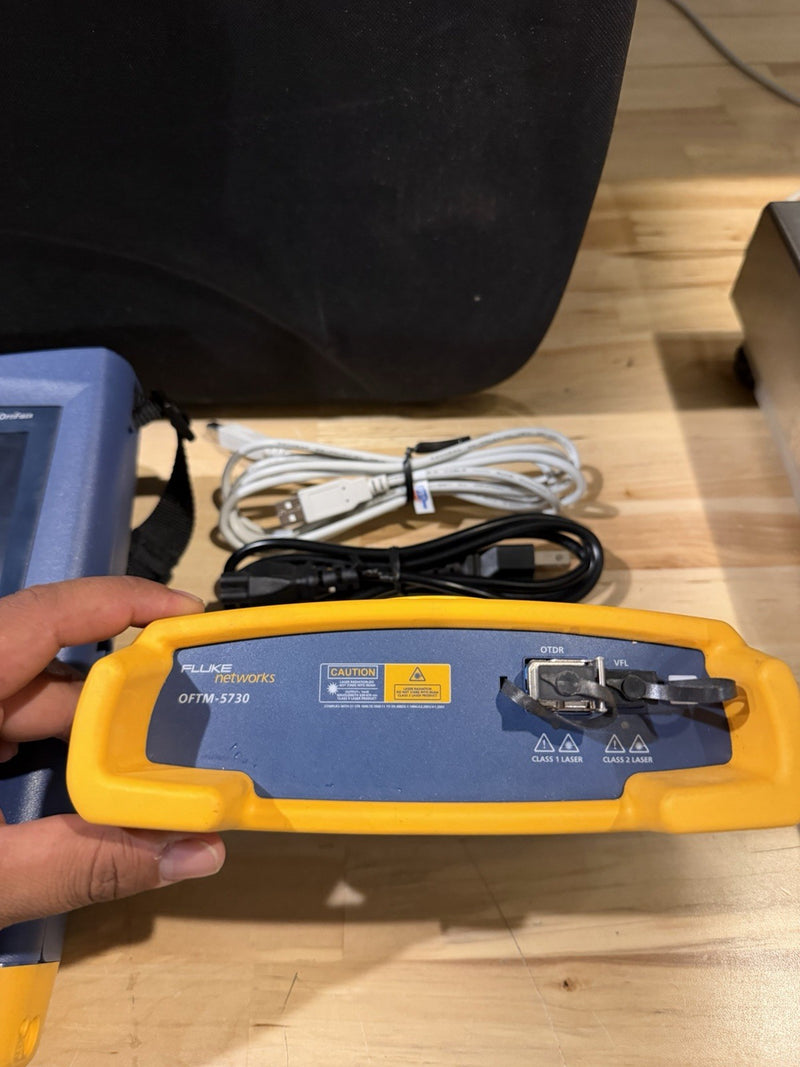 FLUKE NETWORKS OPTIFIBER WITHOFTM-5610B & OFTM-5730 TESTED