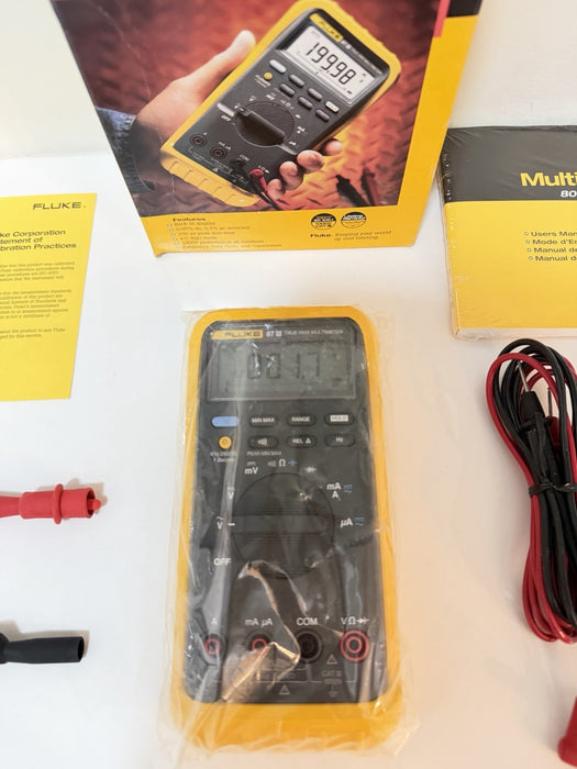 FLUKE 87 III TRUE RMS MULTIMETER TESTED