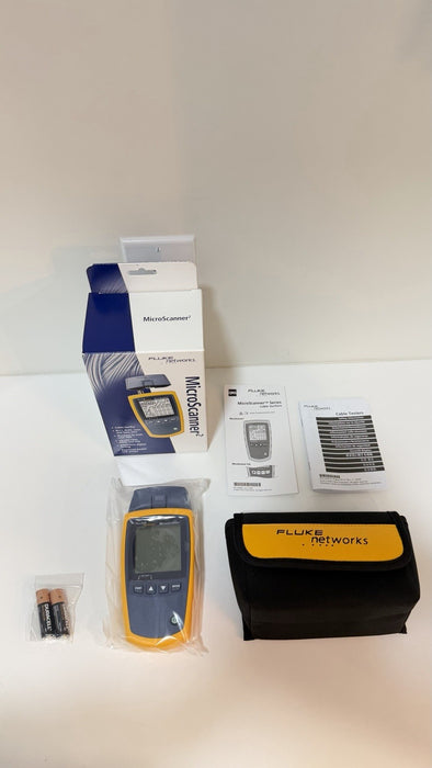 FLUKE NETWORKS MS2-100 MICROSCANNER 2 CABLE VERIFIER (NEW FACTORY SEALED) NEW