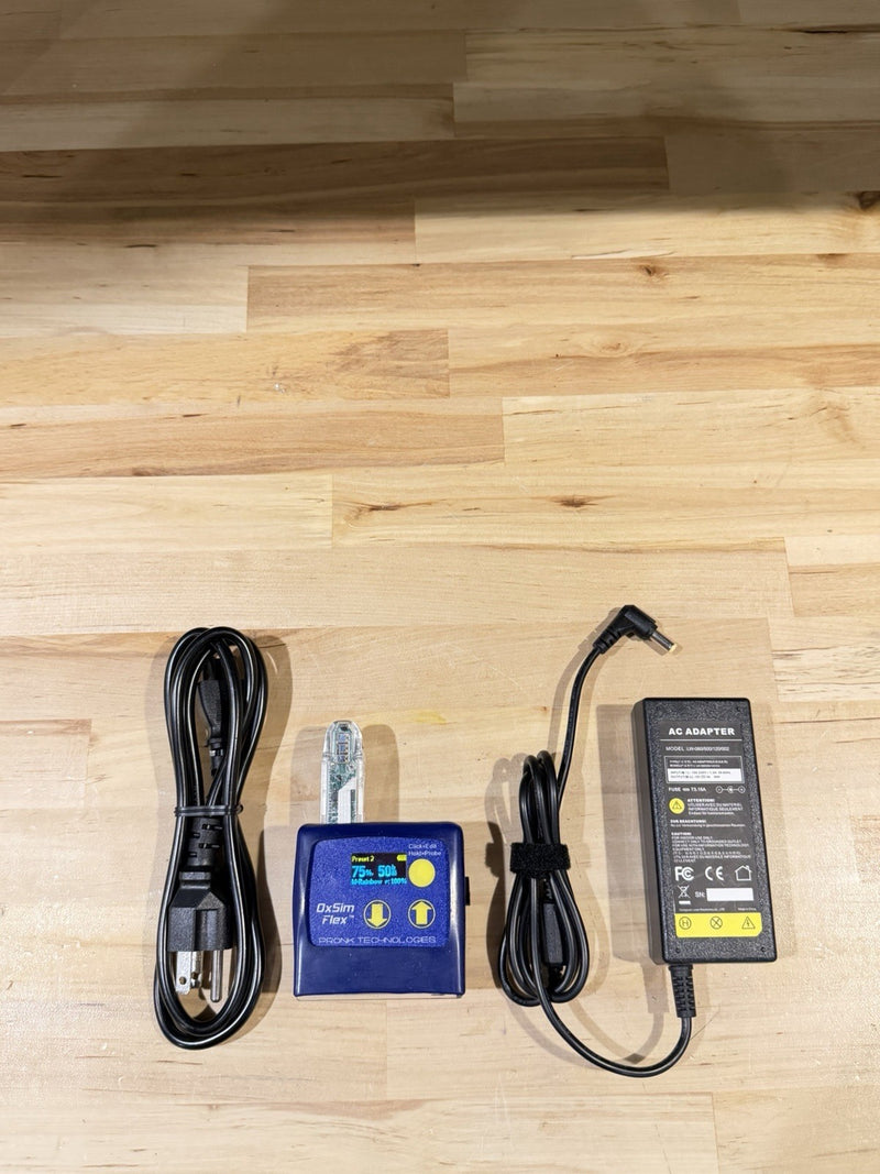 OXSIM FLEX OXIMETER SIMULATOR WITH CHARGER CALIBRATED 2024 TESTED