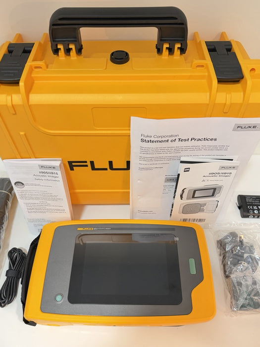 FLUKE ii915 ACOUSTIC IMAGER2-100KHZ W/LEAKQ PDQ MECQ & WIFI (CALIBRATED 2025)NEW