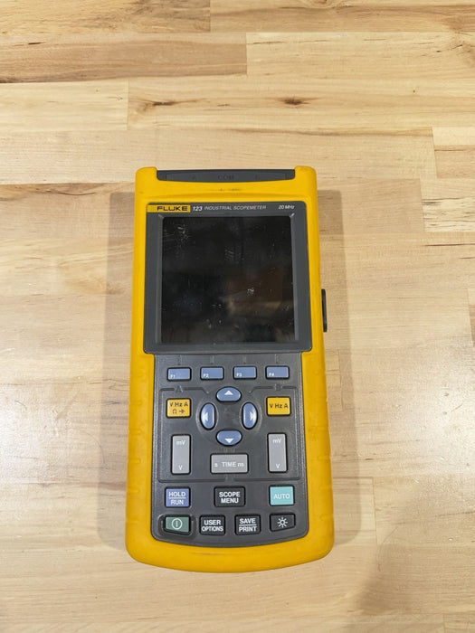 FLUKE 123 INDUSTRIAL SCOPEMETER FOR PARTS