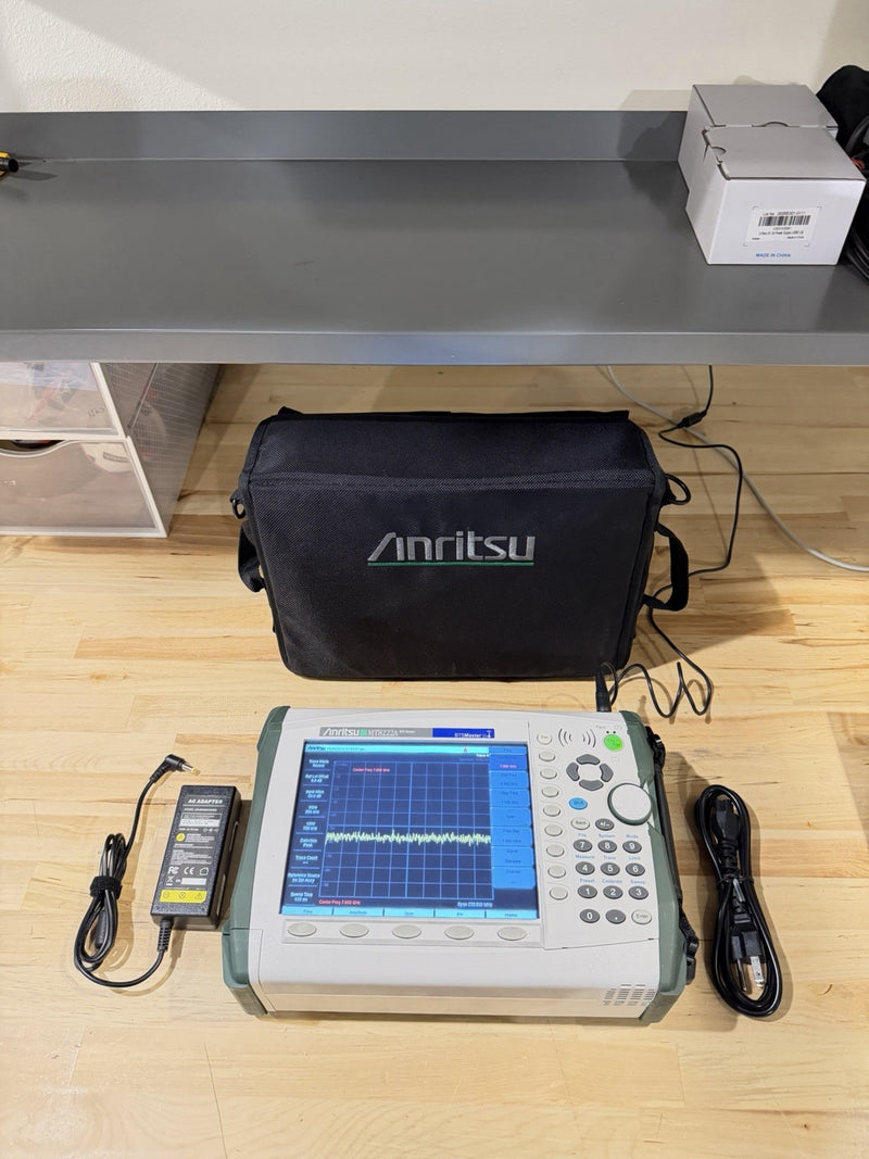 ANRITSU MT8222A BTS MASTER MULTI-FUNCTIONAL BASE STATION ANALYZER TESTED