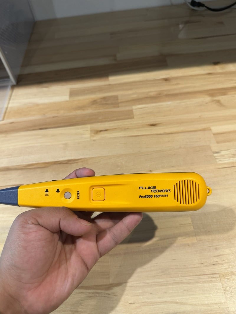 FLUKE NETWORKS PRO3000 F60 PROBE & PRO3000 TONER KIT TESTED