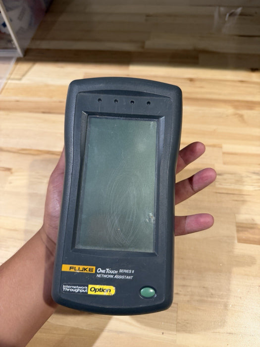 FLUKE ONETOUCH SERIES II 10/100 PRO NETWORK ASSISTANT & THROUGHPUT OPTION
