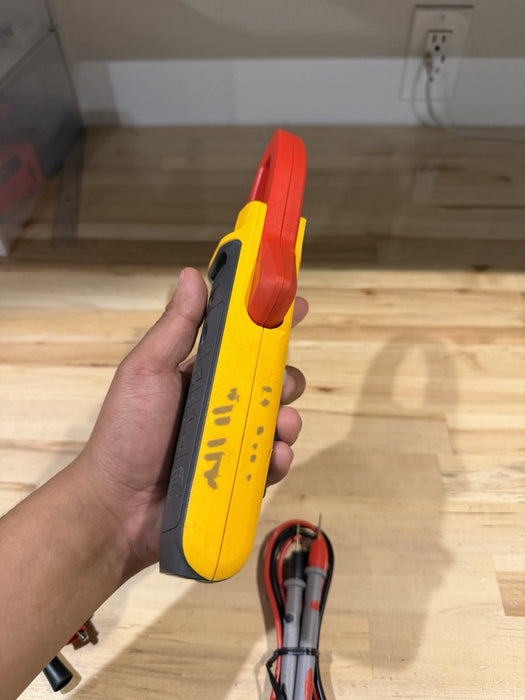 FLUKE 376FC WIRELESS TRUE RMS AC/DC CLAMP METER W/LEADS - SHIPS FAST
