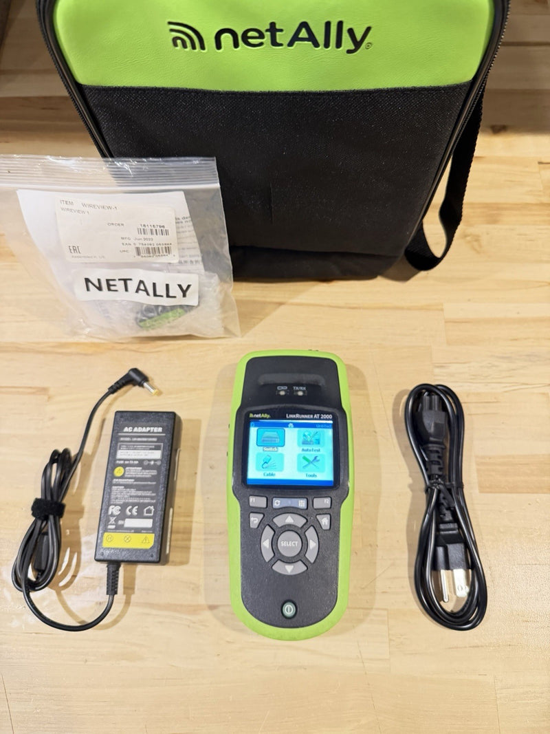 NETALLY LINKRUNNER AT 2000 NETWORK TESTER (LRAT-2000) TESTED