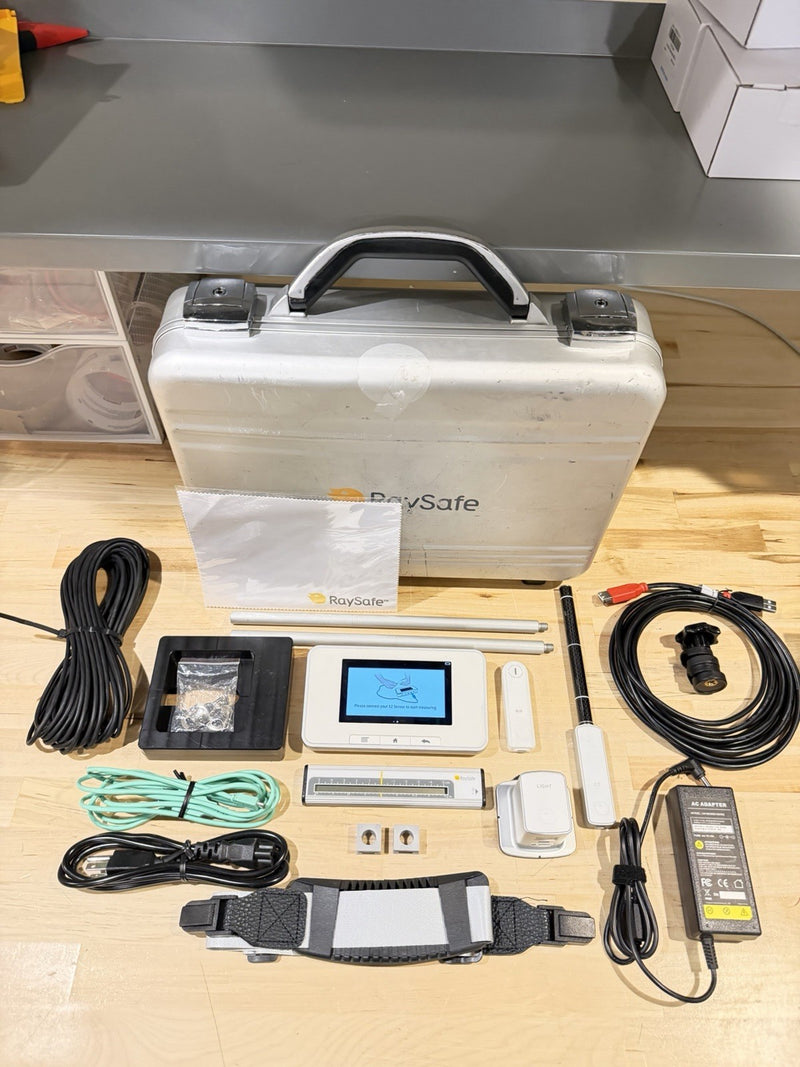 RAYSAFE X2 BASE UNIT KIT WITH SENSORS & ACCESSORIES TESTED