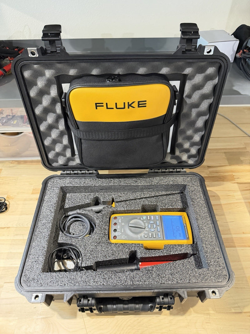 FLUKE 287 AN/GSM-437 DIGITAL MULTIMETER TESTER KIT TESTED