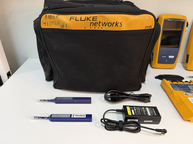 FLUKE NETWORKS CFP2-100-Q CERTIFIBER PRO QUAD OLTS V2 KIT WIFI CALIBRATED 2025