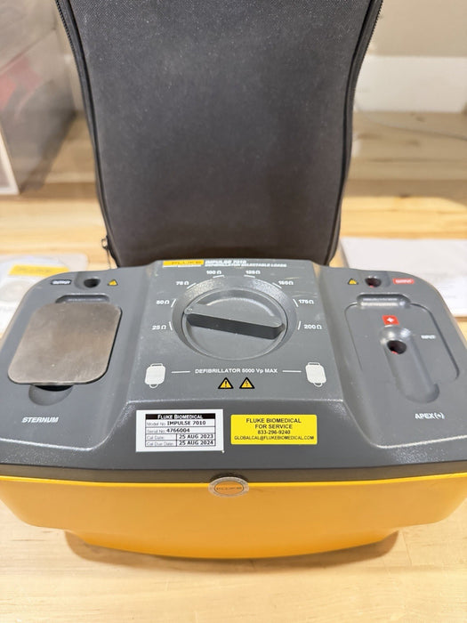 FLUKE 7010 BIOMEDICAL SELECTABLE LOADS W/ LEADS (TESTED) EXCELLENT CONDITION