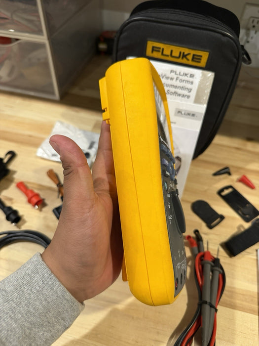 FLUKE 289 FVF COMBO KIT TRUE-RMS DATA LOGGING MULTIMETER (FREE SHIPPING) TESTED
