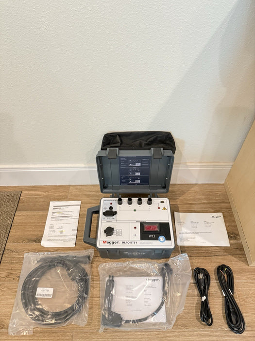 MEGGER DLRO BT51 MILLIOHMMETER CALIBRATED 2024 NEW