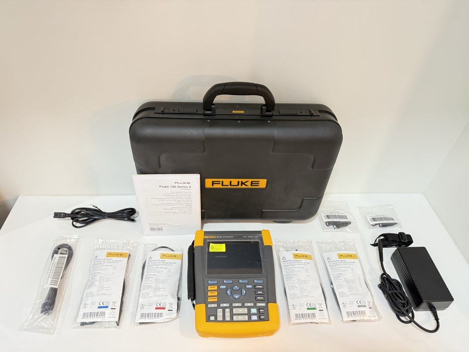 FLUKE 190-504 SCOPEMETER 5GS/S 4CH 500MHZ TESTED
