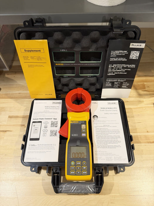 FLUKE 1630-2 FC EARTH GROUND CLAMP (NEW) FREE SHIPPING