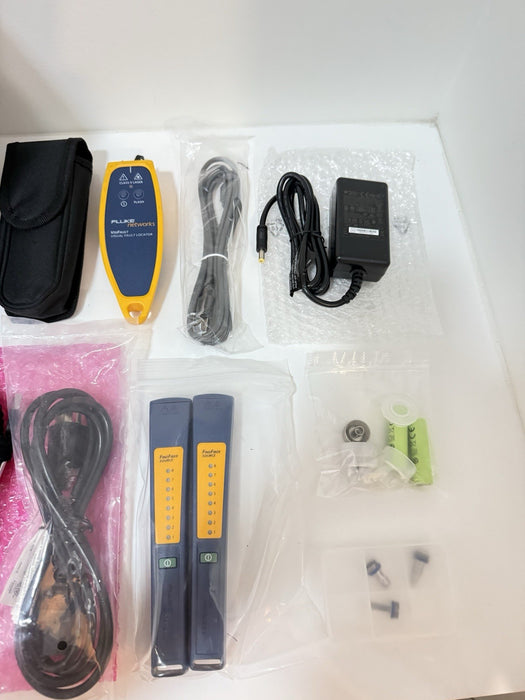 FLUKE NETWORKS FTK1375 MULTIMODE FIBER POWER METER & SOURCE WITH INSPECTION