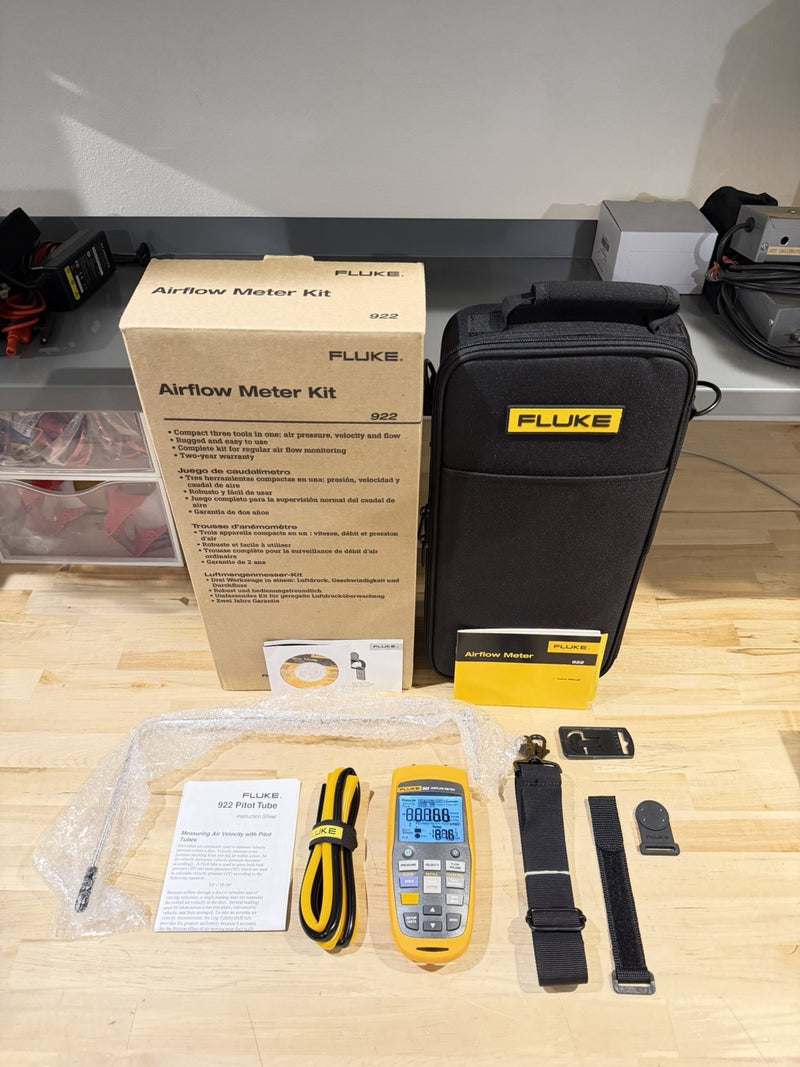 FLUKE 922 AIRFLOW METER KIT