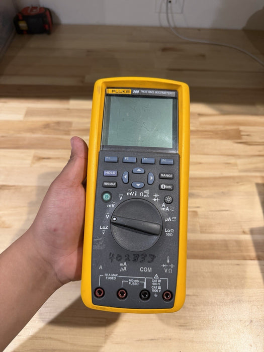 FLUKE 289 TRUE-RMS LOGGING MULTIMETER FOR PARTS