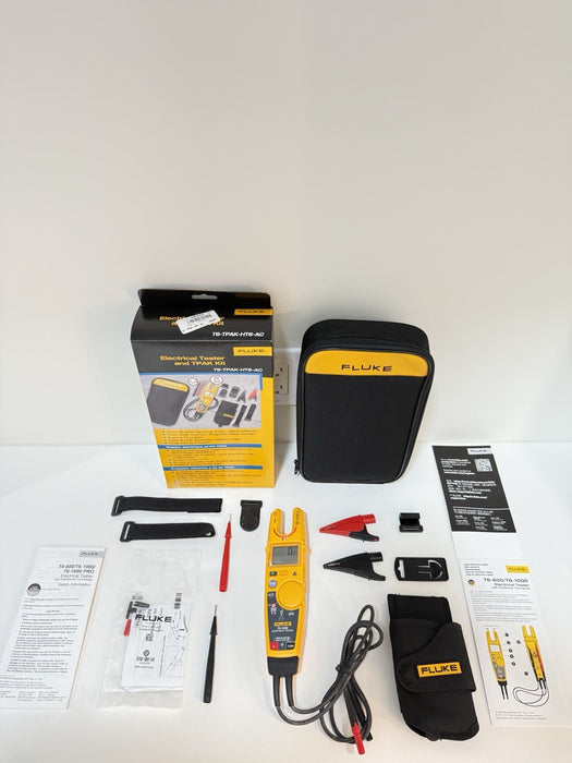 FLUKE T6-1000 ELECTRICAL TESTER WITH TPAK-HT6 AC285 KIT