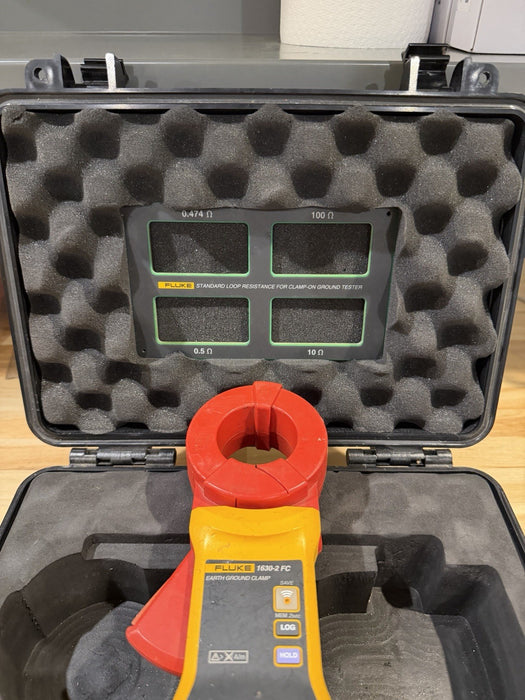 FLUKE 1630-2 FC EARTH GROUND CLAMP METER TESTED
