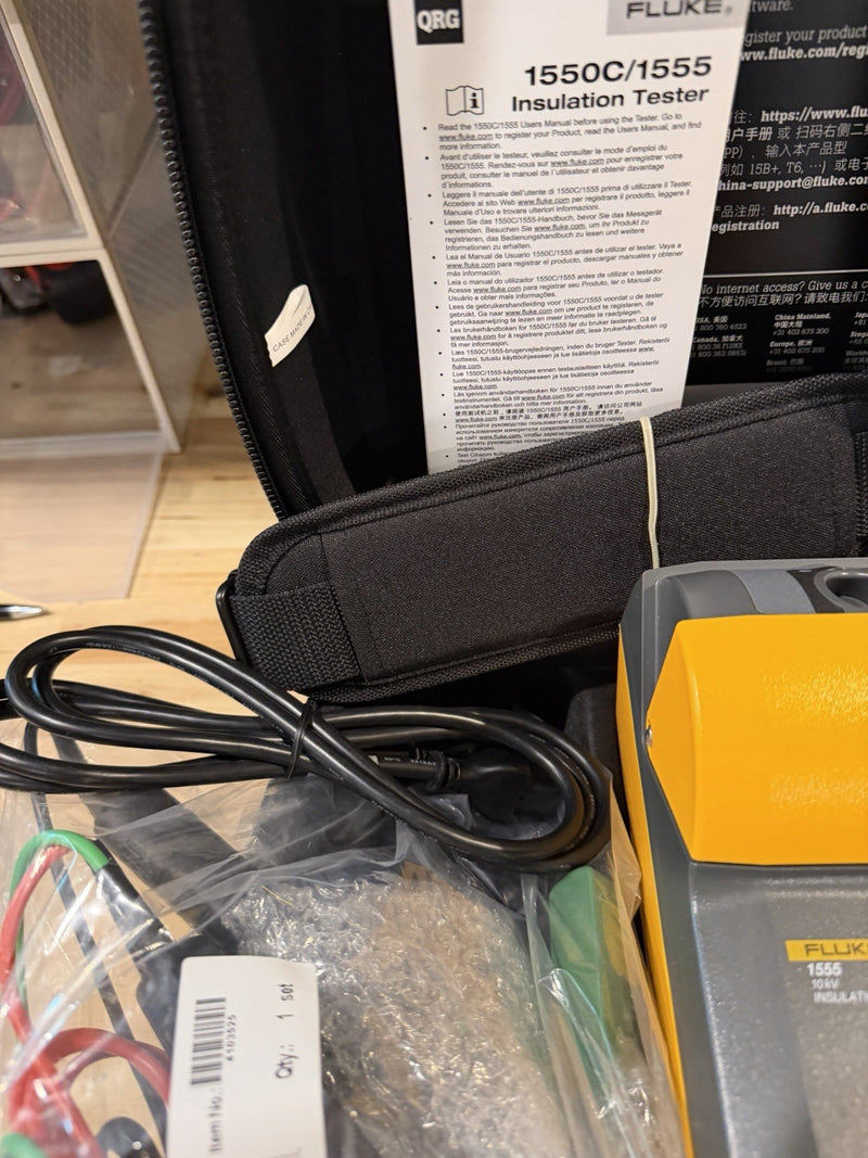 FLUKE 1555 10KV INSULATION TESTER FREE SHIPPING - TESTED (NEW)