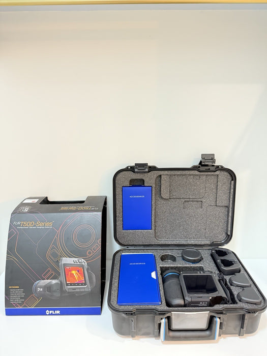 FLIR T530 THERMAL IMAGING CAMERA WITH DFOV 14°+24° LENSES NEW