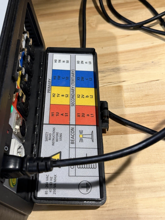 MEGGER TTRU3 PRO TRUE 3-PHASE TRANSFORMER TURNS RATIOMETER WITH CABLES TESTED