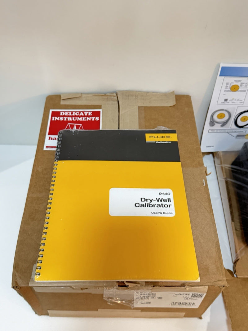 FLUKE 9140-C-156 DRY-WELL CALIBRATOR KIT CAL DATE 20252026