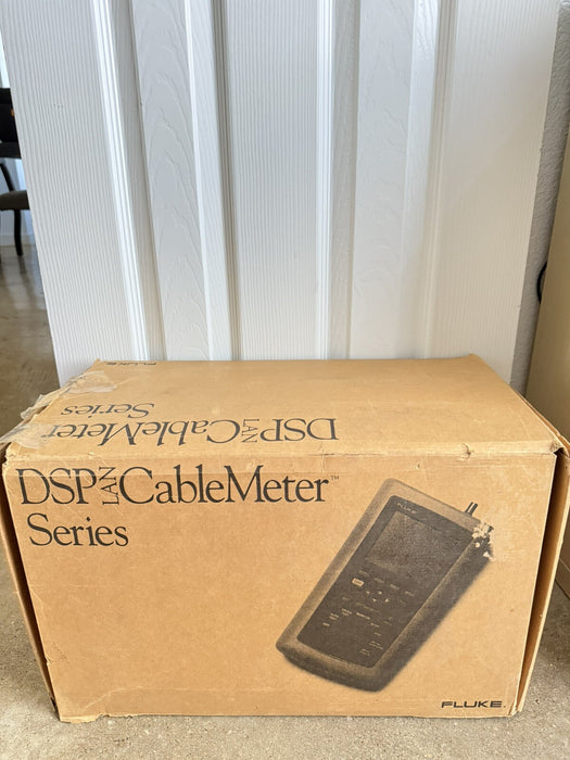 FLUKE DSP-100 CABLE ANALYZER TESTER KIT NEW