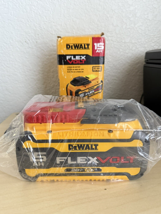 DEWALT DCB615 FLEXVOLT 20V/60V 15.0AH SINGLE BATTERY USA MADE