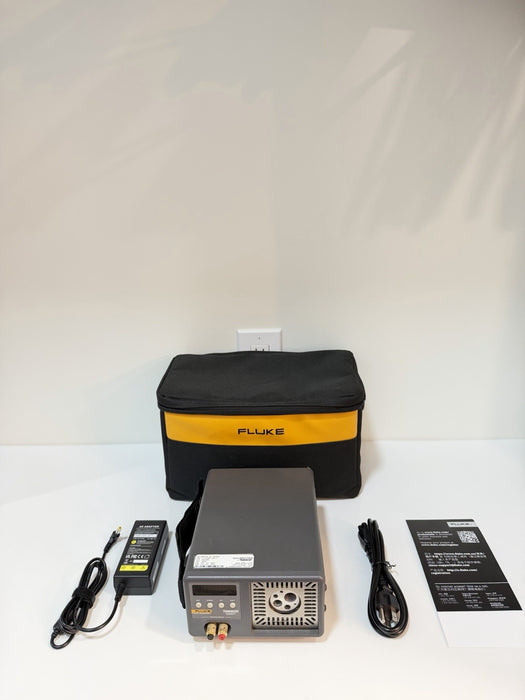 FLUKE 9140 22207T DRY-WELL CALIBRATOR WITH BAG & CHARGER TESTED
