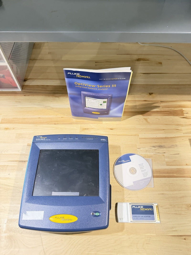 FLUKE NETWORKS OPTIVIEW SERIES III INTEGRATED NETWORKS ANALYZER