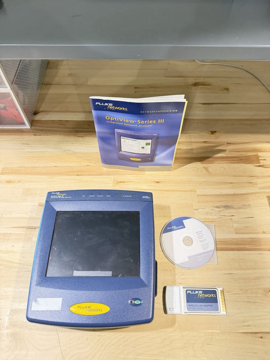 FLUKE NETWORKS OPTIVIEW SERIES III INTEGRATED NETWORKS ANALYZER