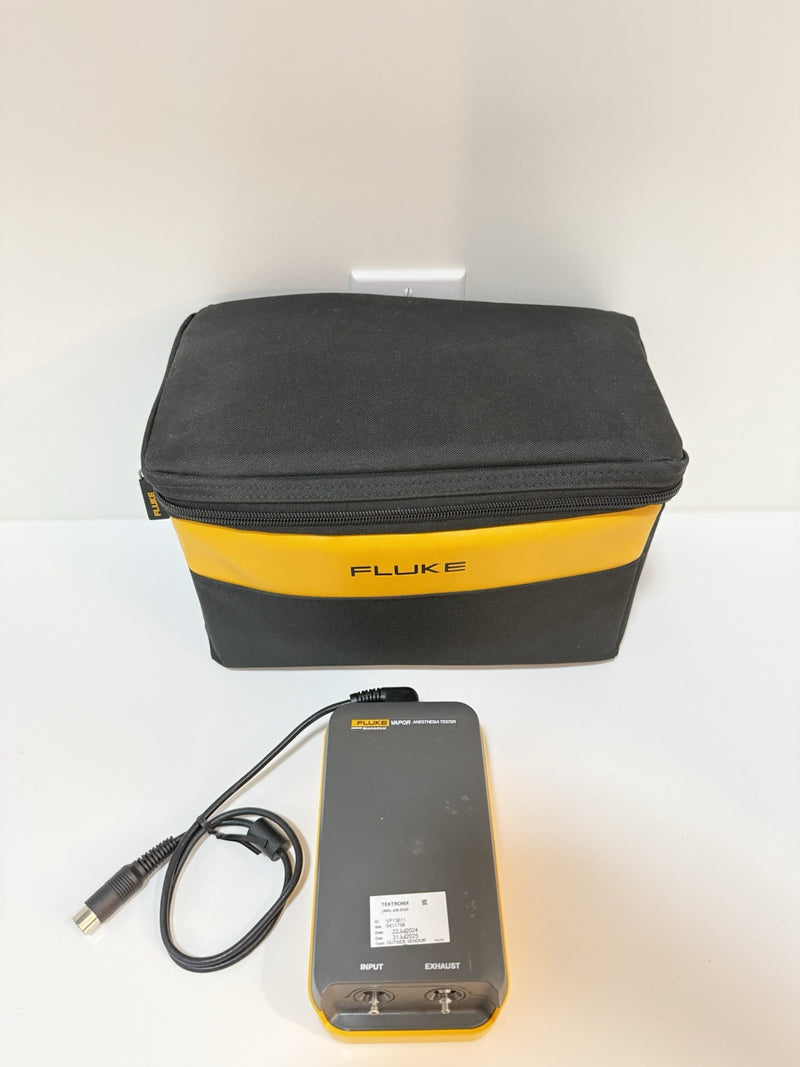 FLUKE BIOMEDICAL VAPOR ANESTHESIA TESTER WITHBAG CALIBRATED 2025 TESTED